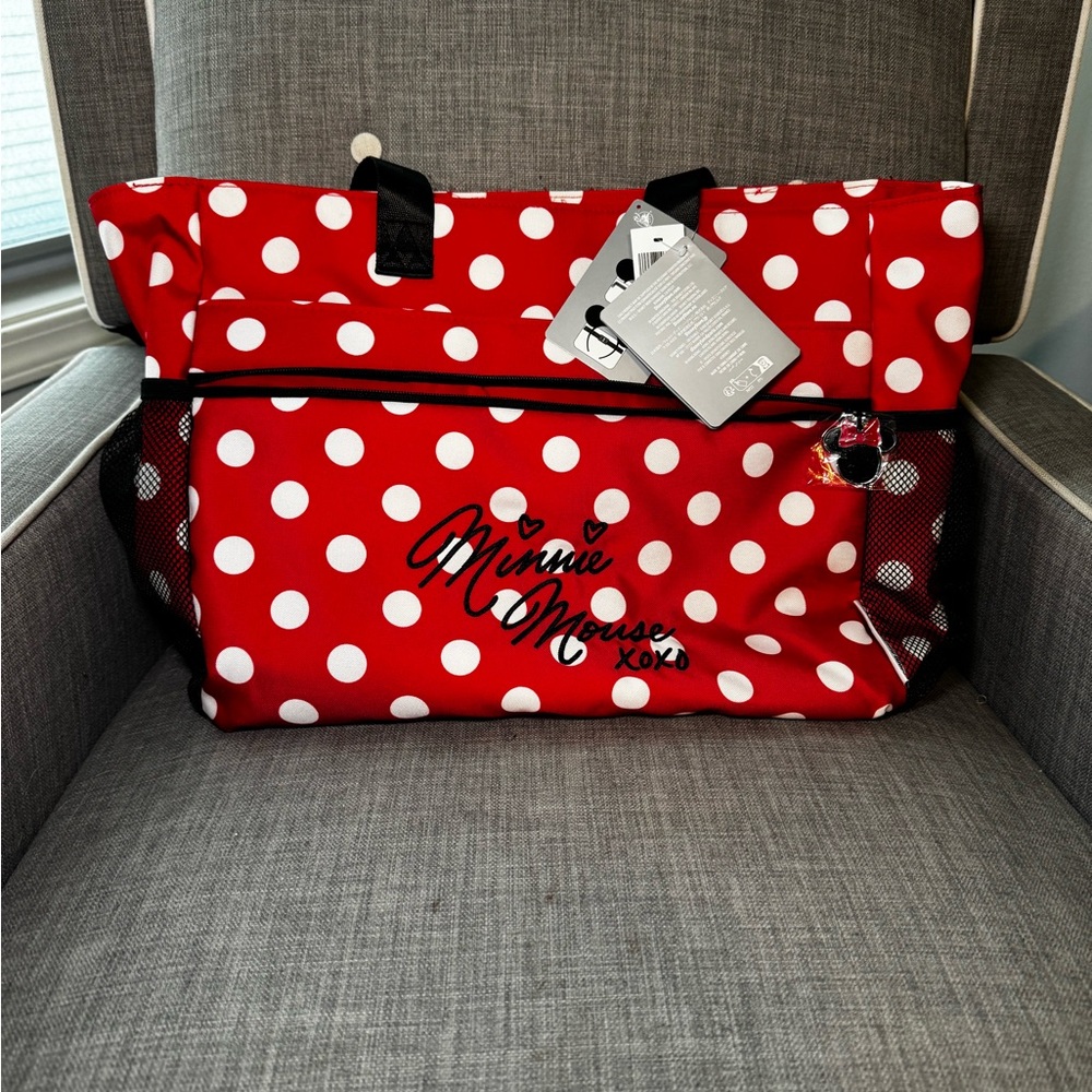 Disney Minnie Mouse Red and White Polka Dot Bag